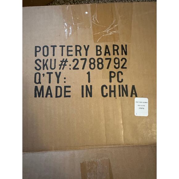 Pottery Barn decorative gold "E" letter - Picture 3 of 4